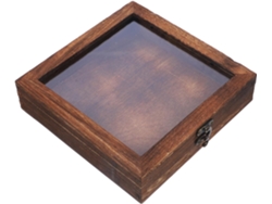 Caja De Madera Vacía Con Gancho Para La Colección De Insectos Y Otros Objetos.