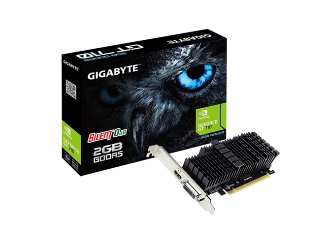 Tarjeta Gráfica ASUS GeForce GT 710 (NVIDIA - 2 GB GDDR5)