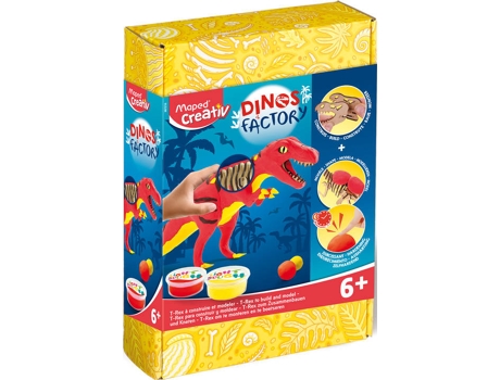 Plastilina MAPED CREATIV Fábrica De Modelado De Pasta - T-Rex