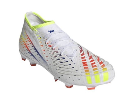Zapatillas de Fútbol ADIDAS Predator Edge2 Fg Hombre (Blanco - Material Sintético -46)