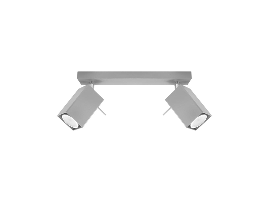 Sollux Sl.0456 Lámpara De Techo Merida 2 Gris