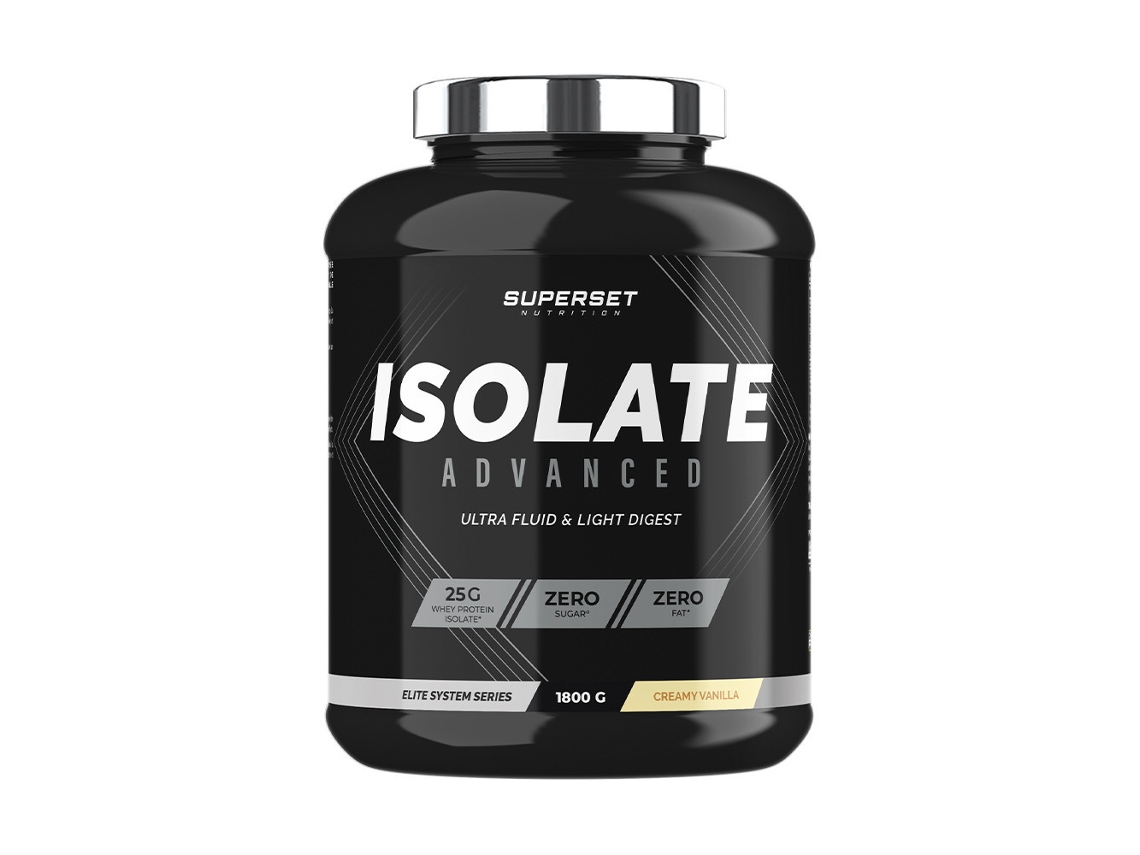 Nutrición avanzada de superconjuntos Zero Isolate (1,8 kg)
