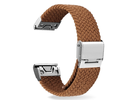 Correa Solo loop para Garmin Instinct Crossover solar Marrón
