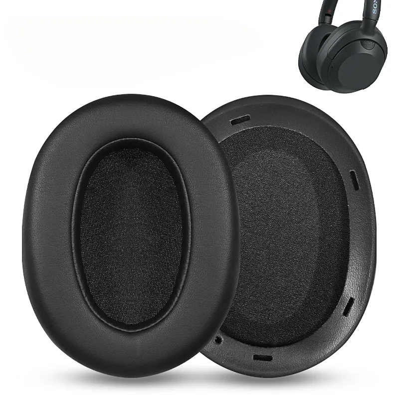 Almohadillas De Repuesto Para Auriculares Sony Wh-ult900n (un Par) Negro Czhhmart