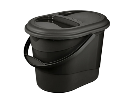 Cubo de Basura KEEEPER Eco Grafito 37x29,5x27,5 cm