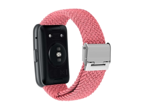 Correa de Pulsera Trenzada Flexible para Huawei Watch Fit 2 Rosa VEANXIN