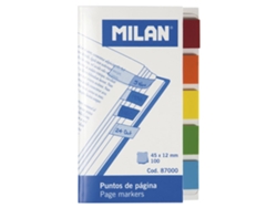 Almofada Marcadores de Página de Plástico Transparente 100 Transparentemilan