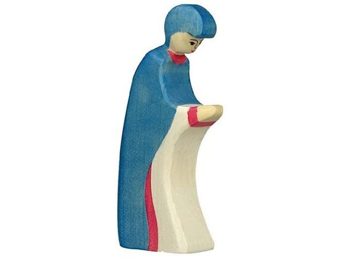 Figuras de Acción HOLZTIGER (Madera - Azul - 5,5 x 2,6 x 13 cm)