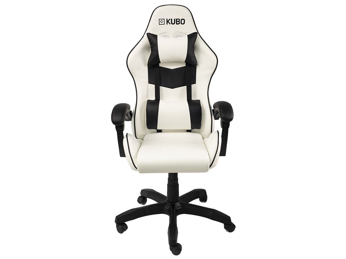 Silla Gaming Kubo Branca E Preta