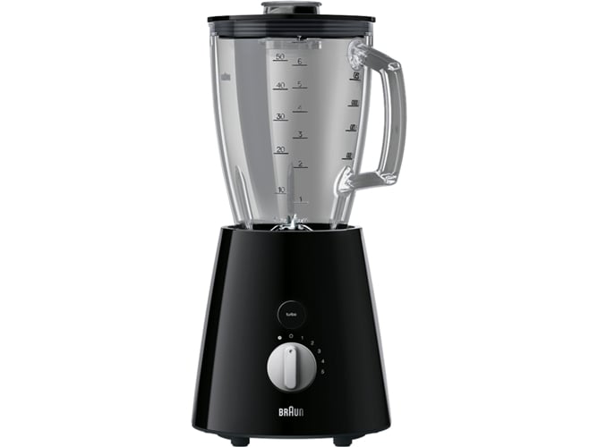 Batidora de Vaso BRAUN JB3060BK (800 W - 1.75 L - Negro)
