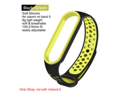 Correa de silicona para Xiaomi Mi Band 5 ajustable NFC