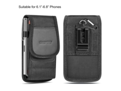 Haweel Bolsa multifuncional para teléfono móvil 6.1-6.8 pulgadas Estilo vertical Hwl2173B YUYSAN