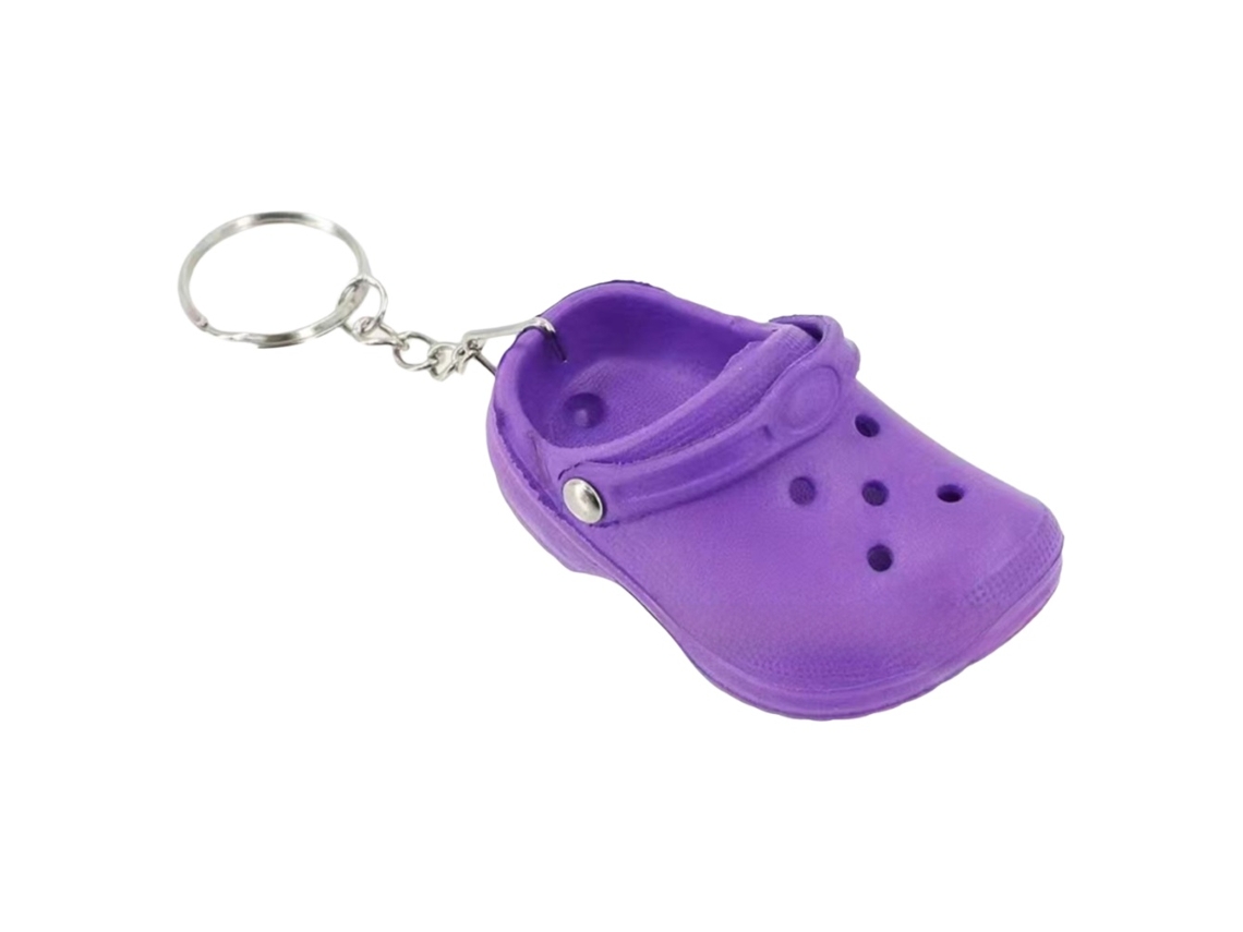 Zapatillas Llavero Colgante Accesorios Agujeros Mini Zapatos Zapatos Pequeños Hebilla Mochila Adornos