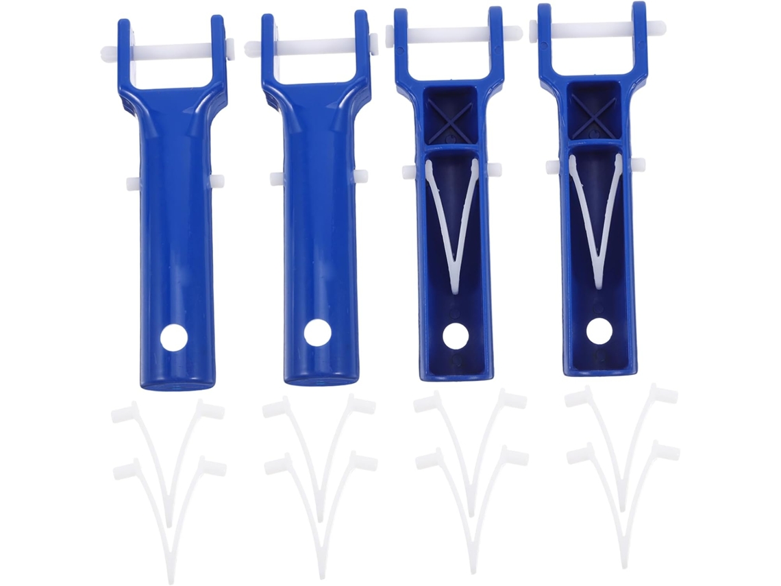 4piezas Plantilla De Limpieza Con Aspiraci N Y Clips Forma V Accesorios Repuesto Para Piscina Instalaci