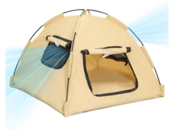 Tienda de campaña plegable para gatos, ideal para proteger a gatos y gatitos del sol. Perfecta para exteriores. Gokoco