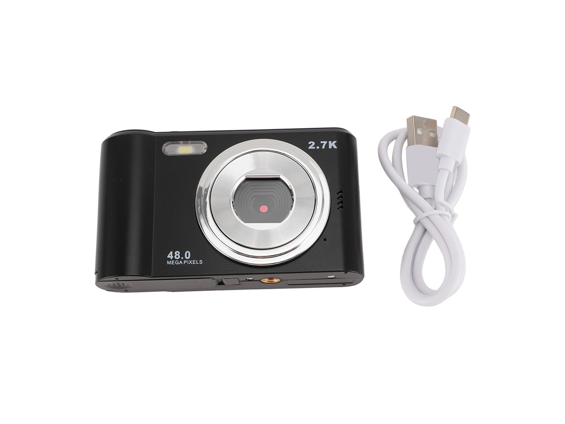 2026-cámara Digital Compacta 48mp, 1080p, 8x Zoom, Ideal Para Vlogging