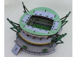 Puzzle 3D TRADEPORTUGAL de madera - Estadio José Alvalade - SCP (Edad Mínima Recomendada: 10 años - 73 Piezas)