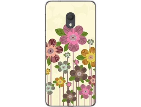Carcasa Alcatel 1C (2019) TUMUNDOSMARTPHONE Primavera En Flor Multicolor