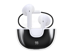 Auricular Inalámbrico Bluetooth, 120 Horas En Espera, Resistente Al Agua Ipx6, Blanco