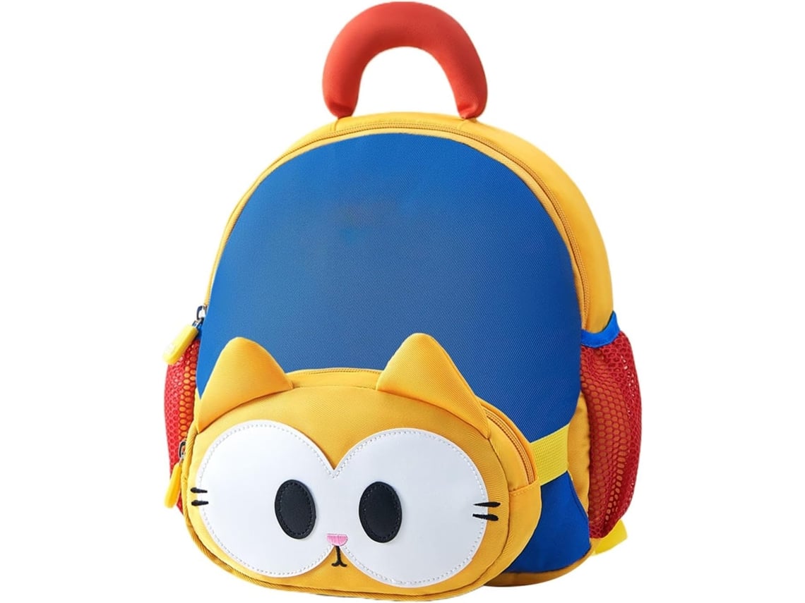 Mochila Pequena Para Crianças Pequenas, Fofa Pré- Escola, De Ombro De Grande Capacidade Com Alça Peitoral.