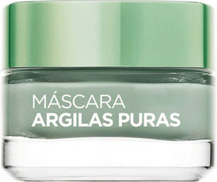 Loreal Paris Dermo expertise arcillas mascarilla purificante y matificante color verde total 50 ml facial