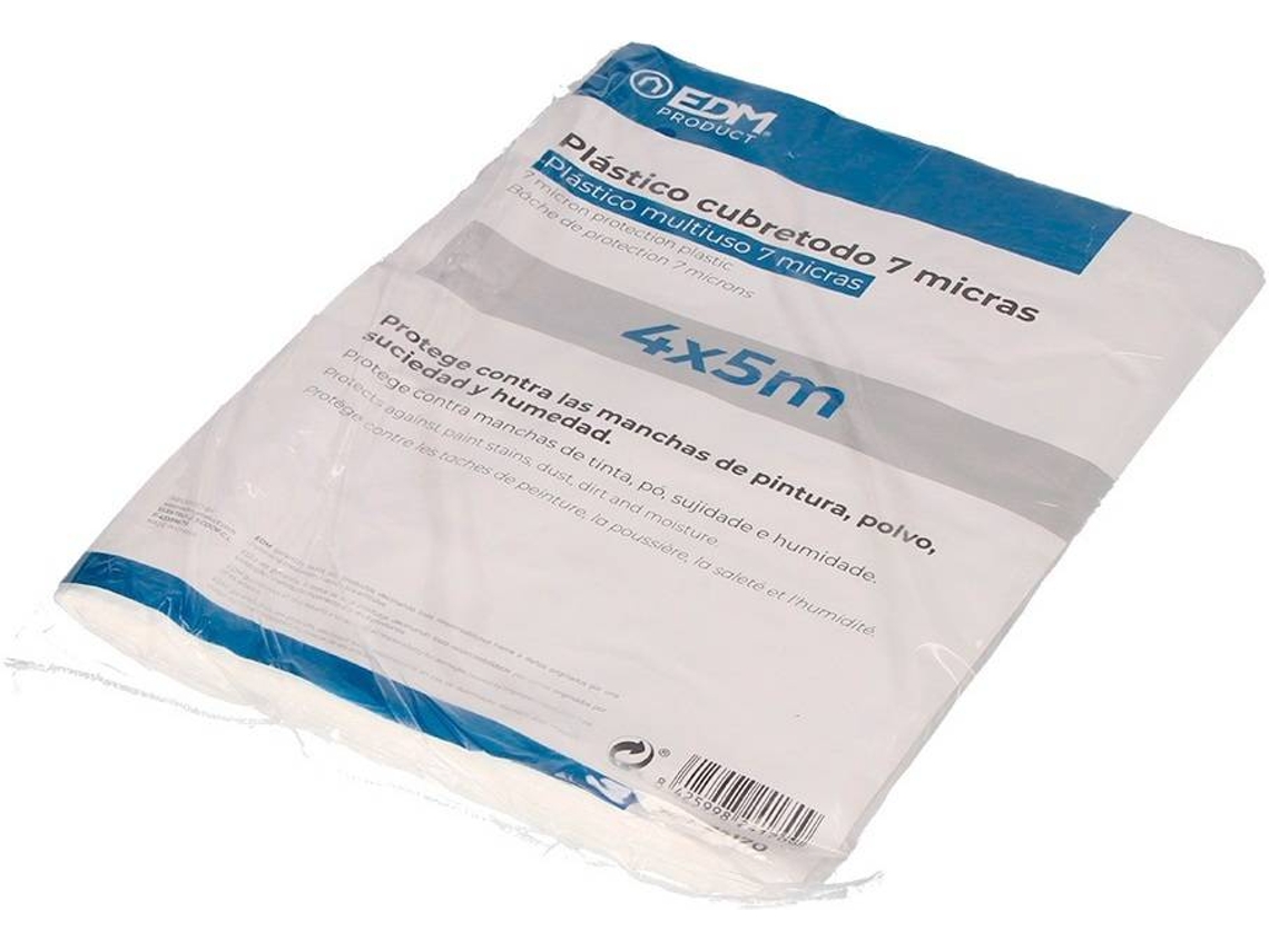 Protector EDM Plástico 7 Micras 4x5M