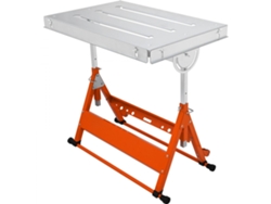 Mesa de Soldadura Ajustable y Banco de Acero Plegable con Guías Móviles Tekmaquinas