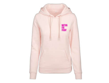 Sweatshirt para Mujer MISTER TEE (S - Rosa)