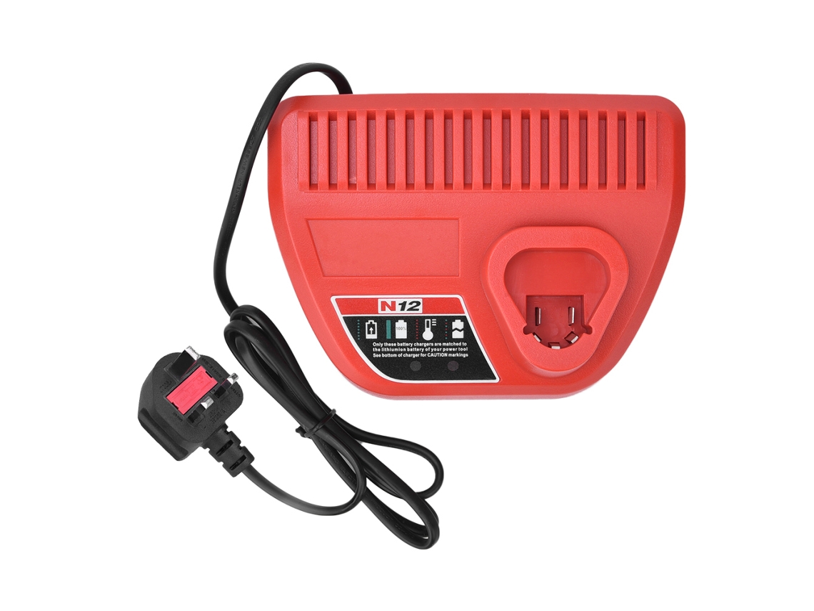Cargador De Batería De Litio 10.8v 12v Para Batería M12 N12 48-11-2401 48-11-2402, Plug Uk 220v