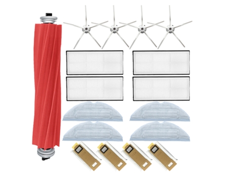 Cepillo Lateral principal, filtro Hepa, paños de fregona lavables, bolsa de polvo para Xiaomi Roborock T7 T7S Plus S7, accesorios para aspiradoras