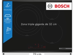 Placa de Inducción BOSCH PID775HC1E (Eléctrica - 71 cm - Negro) 71x52.7