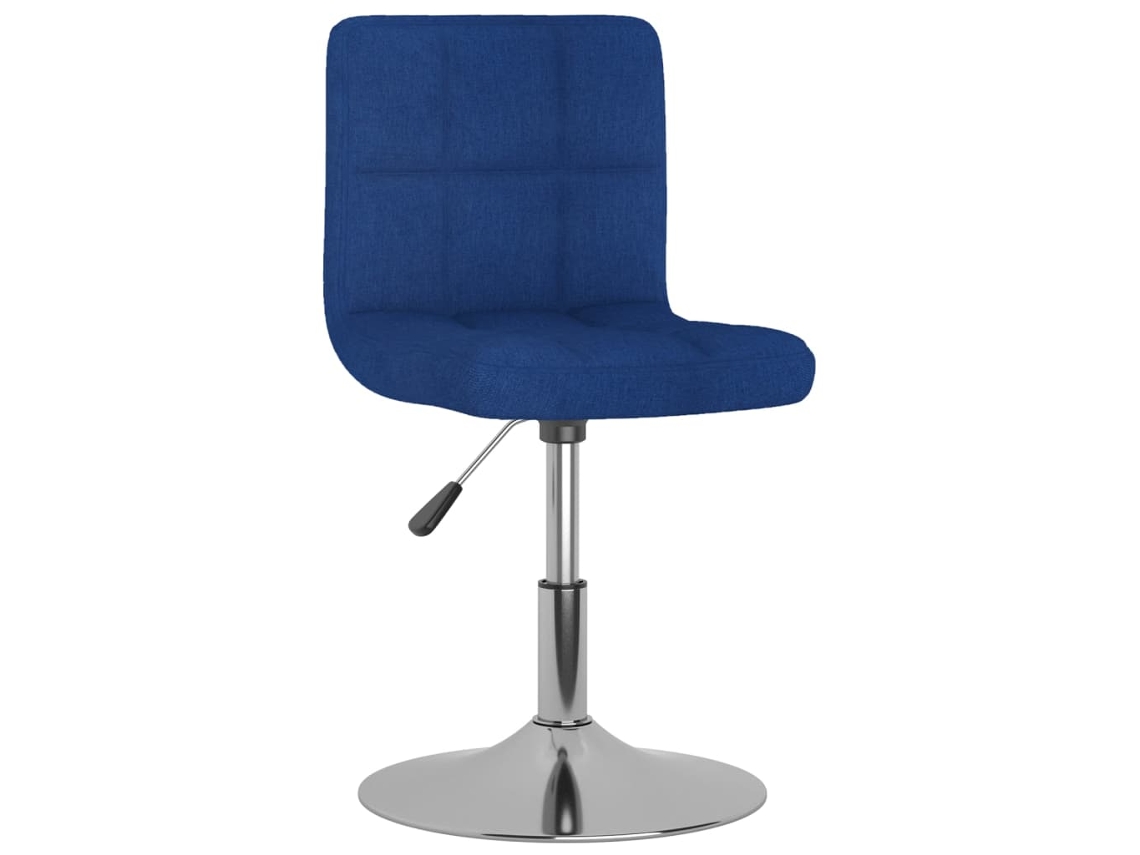 Maison Exclusive - Sillas De Comedor Giratorias 4 Unidades Tela Azul
