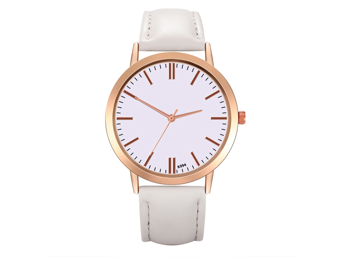 Reloj De Pulsera Blanco Informal De Cuarzo Zhoulianfa Para Mujer, Ideal Para Estudiantes.