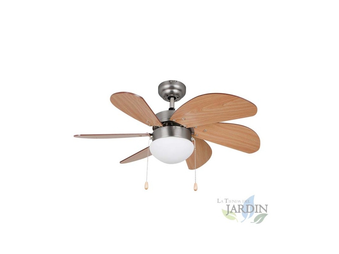fusión Medicina Forense Preparación Ventilador de Techo ORBEGOZO 3 Velocidades 6 Aspas de Madera 50W