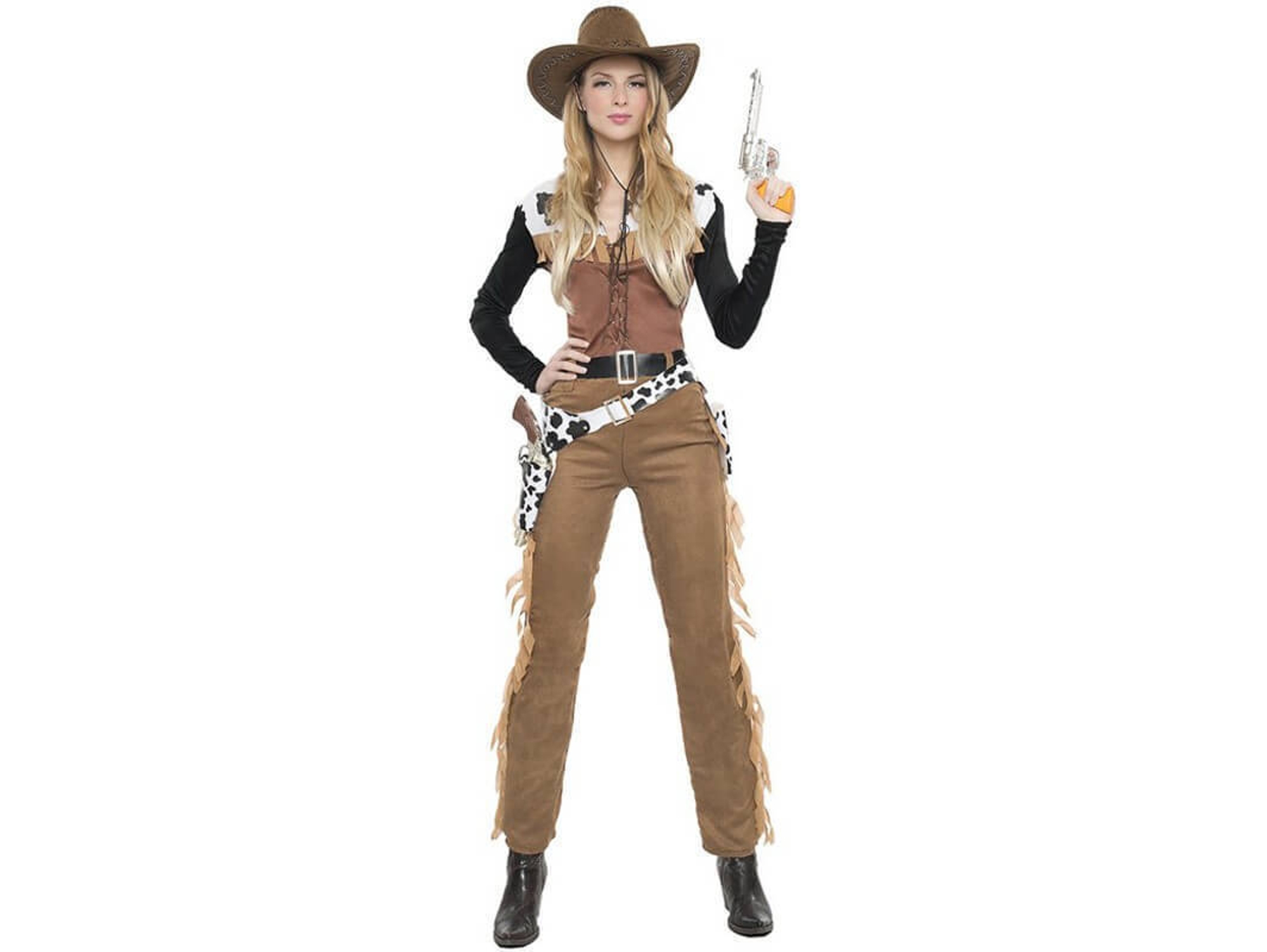 Disfraz de Mujer DISFRAZZES Vaquera Texas (Talla: M/L)
