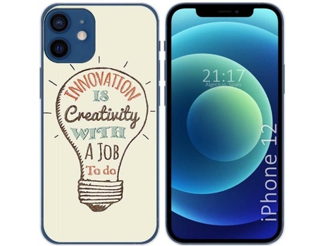 Carcasa iPhone 12 / 12 Pro (6.1) TUMUNDOSMARTPHONE Creativity Multicolor