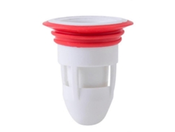 Desagüe De Silicona Anti-olor Para Baño Cocina Drenaje Rápido Sin Filtro Material Pp+silicona 4 Unidades Blanco