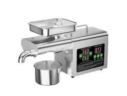 Prensa de aceite, acero inoxidable, control automático de temperatura, 220 V, UE