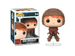 Figura Pop B.active de Ron en escoba de Harry Potter