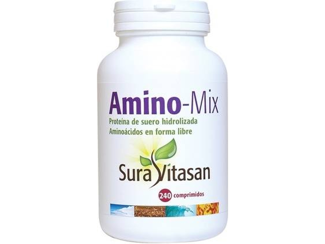Complemento Alimentar SURA VITASAN Amino - Mix 850 Mg (Café - 240 Comprimidos)
