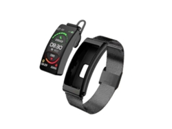 Reloj inteligente K13 de 1,14 pulgadas con correa de acero y auriculares desmontables. Compatible con llamadas Bluetooth. Ly Ebike.