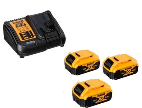 Kit 3 Baterías XR 18V Li-Ion 5,0Ah + CAR