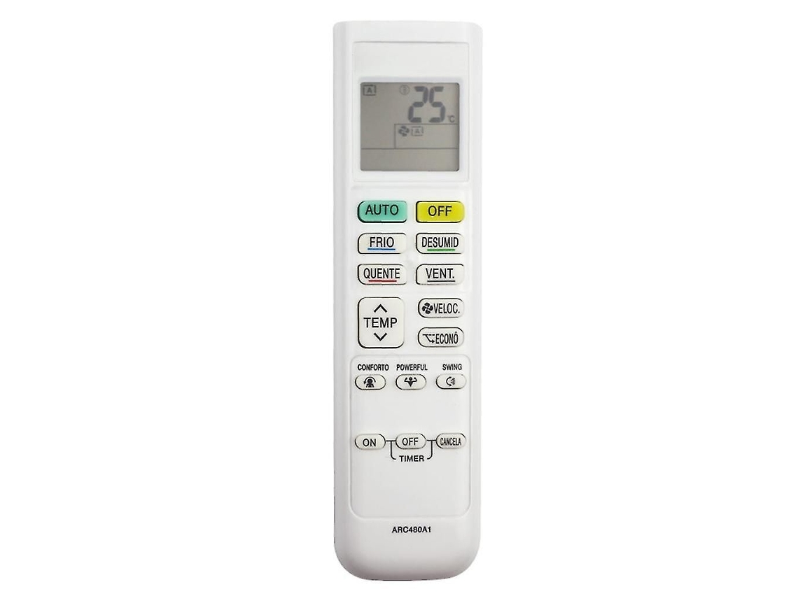Mandos A Distancia Premium Para Aires Acondicionados Daikin Arc480a1. Mando A Distancia Cómodo De Sostener Y Fácil De Usar.