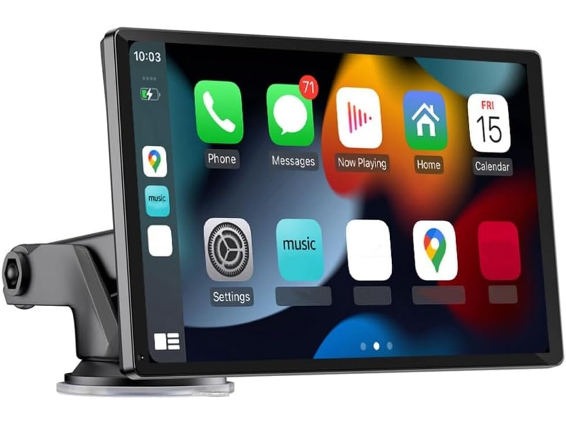 Radio De Coche Universal De 9 Pulgadas, Reproductor Multimedia De Vídeo Sin Carplay Ni Android.