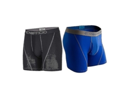 Paquete De 2 Calzoncillos Bóxer Deportivos De Malla Exofficio Para Hombre, 6 Pulgadas, Tallas Estadounidenses.