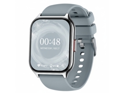 Reloj Inteligente P95 Para Mujer, Pantalla De 2,01 Pulgadas, Bluetooth, Conexión One Touch (plateado)