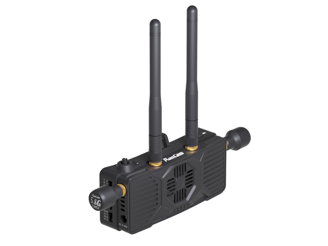 Wifilinkruncam Receptor Digital Hd Wifilink De 5,8 Ghz Con Wifi Integrado Y Doble Antena. Compatible Con Openipc Y Rubyy System Para Drones Fpv.