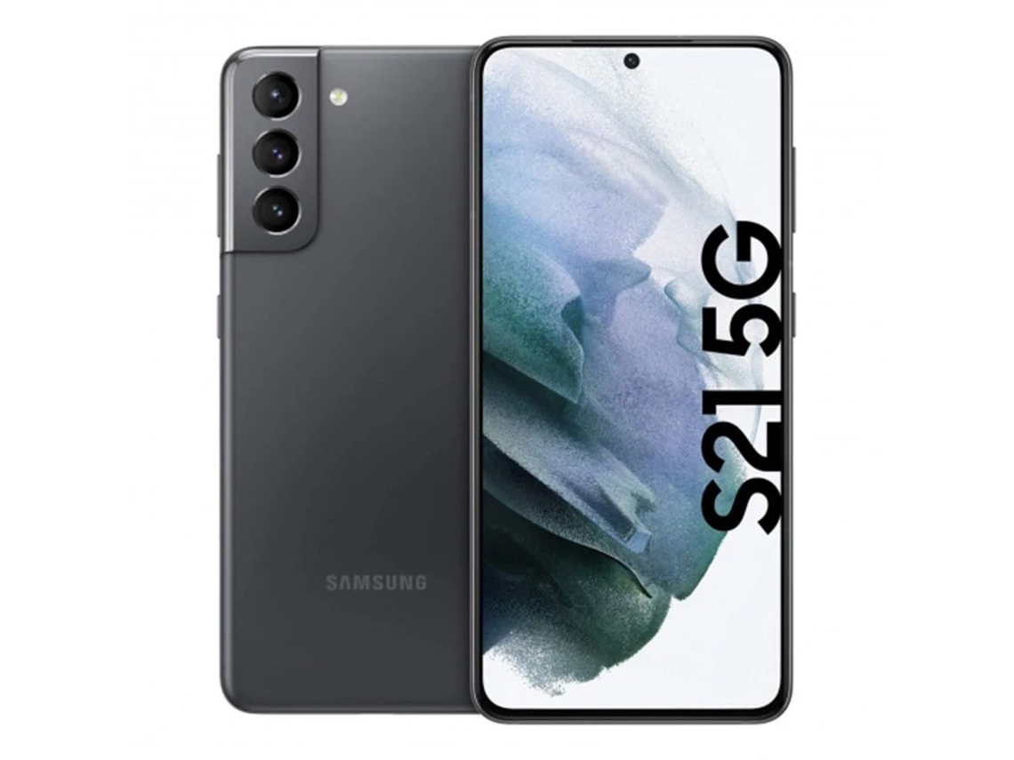 Smartphone SAMSUNG Galaxy S21 5G G991B/Ds 128Gb Phantom Gray Gris (Reacondicionado: A)