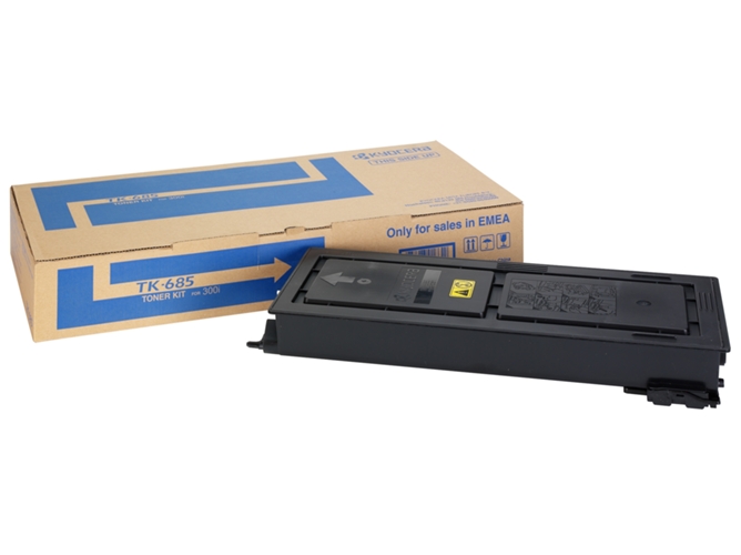 Cartucho de tóner Original KYOCERA TK 685 Negro para TASKalfa 300i