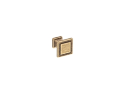 Pomo Para Muebles En Zamac 24mm X 24 Mm De Diámetro Estilo Antiguo Florentino